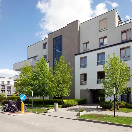Apartman Waw Wilanow Branickiego Varsó
